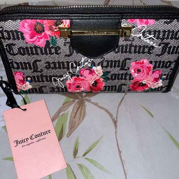 Juicy Couture Handbags - Juicy Couture Multicolour Floral Wallet NWT
